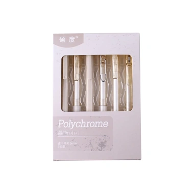 Set 6 Bút Gel 0.5mm Nhanh Khô Trong Suốt, Chất Lượng Cao Giá Chỉ 51.000₫ 8