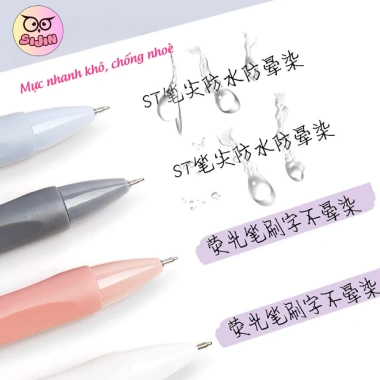 Set 6 Bút Gel Pastel và 50 Ngòi Thay Thế Mực Đen Viết Trơn Tru Giá 49.000 VND 9 Set 6 Bút Gel Pastel và 50 Ngòi Thay Thế Mực Đen Viết Trơn Tru Giá 49.000 VND 9