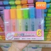 Sét 6 Bút Highlight BAOKE Dạ Quang - Bút Nhớ Dòng Nhanh Khô, Ghi Pastel, Đánh Dấu 6 Màu Giá 49.500₫ 6