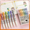 Set 6 bút highlight dạ quang TacoTaco HI10 dạng bấm, màu dịu mắt, không nắp - 88.000 VND 3