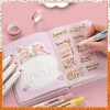 Set 6 bút highlight dạ quang TacoTaco HI10 dạng bấm, màu dịu mắt, không nắp - 88.000 VND 5