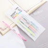 Set 6 Bút Highlight Pastel Dạ Quang 2 Đầu - Bút Đánh Dấu Cute BEYOU Giá 26.640₫ 8