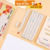 Set 6 bút highlight pastel đầu dạ quang, thân vuông Light Color, giá 26.400đ