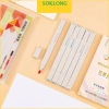 Set 6 bút highlight pastel đầu thân vuông, dạ quang – Giá chỉ 27.600đ, màu nhẹ nhàng, viết sáng rõ 2