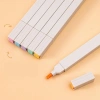 Set 6 bút highlight pastel đầu thân vuông, dạ quang – Giá chỉ 27.600đ, màu nhẹ nhàng, viết sáng rõ 4