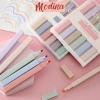 Set 6 bút highlight pastel Morandi cao cấp Hàn Quốc - siêu nhiều mực, màu đa dạng, giá 10.000đ 4