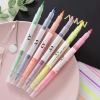 Set 6 bút highlight pastel Morandi cao cấp Hàn Quốc - siêu nhiều mực, màu đa dạng, giá 10.000đ 10