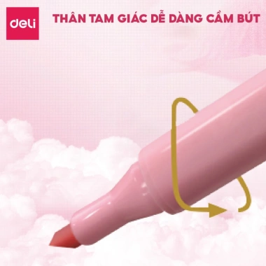 Set 6 bút highlight pastel xinh xắn - Dạ quang tiện lợi, trang trí vở viết