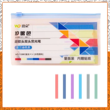 Set 6 bút highlight tone pastel đầu Light Color thân vuông - Đánh dấu dạ quang Hi06 giá ưu đãi 27,600₫ 4