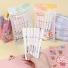 Set 6 bút highlighter pastel WD-757 - màu pastel, giá 45.000 VNĐ taphoagaunho 6
