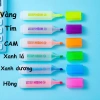 Set 6 Bút Nhớ Highlight Dupe Deli Dạ Quang – Màu Pastel Tươi Sáng, VPP Kami 2