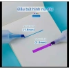 Set 6 Bút Nhớ Highlight Dupe Deli Dạ Quang – Màu Pastel Tươi Sáng, VPP Kami 7