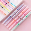 Set 6 Bút Nhớ Highlight Pastel Dạ Quang 2 Đầu - Nhiều màu, tiện lợi, giá ưu đãi 15.000 VND 2
