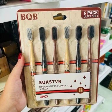 Sét 6 cây bàn chải đánh răng siêu sịn sang trọng - Giá chỉ 29.000₫, giảm sâu