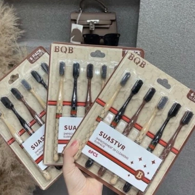 Sét 6 cây bàn chải đánh răng siêu sịn sang trọng - Giá chỉ 29.000₫, giảm sâu