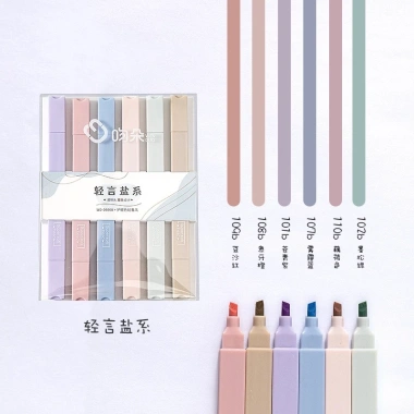 Sét 6 Cây Bút Dạ 2 Đầu Màu Pastel Đẹp - Giá ưu đãi 21.499 VND 7