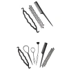Set 6 Chi Tiết Dụng Cụ Tết Tóc: Chân Rết & Đuôi Sam Bồng Bềnh, Tạo Kiểu Nhanh Cho Nữ Xinh 7