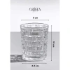 Set 6 Cốc Thủy Tinh Dày 280ml Chịu Nhiệt, Màu Cao Cấp, Hộp Đẹp Beemit - 109.000đ 9