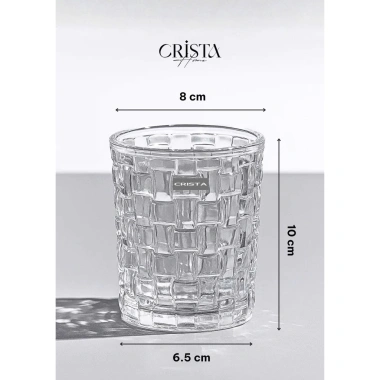 Set 6 Cốc Thủy Tinh Dày 280ml Chịu Nhiệt, Màu Cao Cấp, Hộp Đẹp Beemit - 109.000đ 9