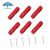 Set 6 Dây Chuyền Tiếp Liệu Leipupa Đỏ 8m - Độ Bền Cao, Thích Hợp Thể Thao Ngoài Trời & Đi Biển