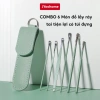 Set 6 Dụng Cụ Lấy Ráy Tai Thép Không Gỉ JYoohome, Hộp Đựng & Que Tiện Lợi 19.000 VND
