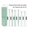 Set 6 Dụng Cụ Lấy Ráy Tai Thép Không Gỉ JYoohome, Hộp Đựng & Que Tiện Lợi 19.000 VND 6