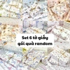 Set 6 giấy gói quà cute random, thiết kế dễ thương, phù hợp handmade, chỉ 42.630₫ 10