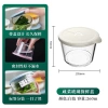 Set 6 hộp đựng thực phẩm thủy tinh tròn nắp đậy - Chống rò gỉ, ngăn mùi, bé dặm, 169.999₫ 8