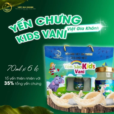 Set 6 Hũ Hộp Quà Tặng Yến Sào 70ml-150ml - Yến Chưng Việt Gia Khánh 35% - Hỗ Trợ Sức Khỏe Sắc Đẹp - 250k 5