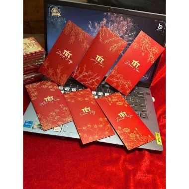 Set 6 Lì Xì Đỏ Truyền Thống 2.026 Thiết Kế Mới Giá Ưu Đãi 9.200 VND May Mắn Tết 7