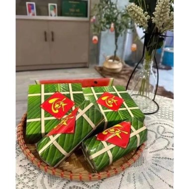 Set 6 Liễn Bánh Chưng Bánh Tét Trang Trí Tết 2.026 Mô Hình May Mắn 19.000đ