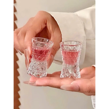 Set 6 ly rượu thuy tinh 15ml Dona Hoem Decor - Giá ưu đãi 81.000 VND, trang trí tiệc 7