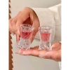Set 6 Ly Thủy Tinh 20ml Vân Pha Lê Cao Cấp - Ly Uống Rượu Mini Sang Trọng Giá 123.500 VND 2