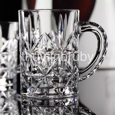 Set 6 ly thủy tinh 400ml có quai uống bia - Giá 169.000₫, ly nước & ly bia tiện dụng