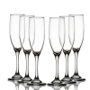 Set 6 Ly Thủy Tinh Flute Trắng DEITER 200ml Pha Lê Cao Cấp – Sang Trọng, Giá Ưu Đãi 60.000₫ 2
