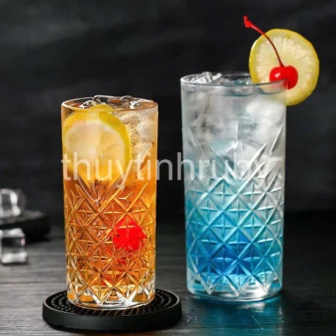Set 6 ly thủy tinh Hiball ly sinh tố, ly cafe, ly soda, ly ống cao, giá 159.000 VND
