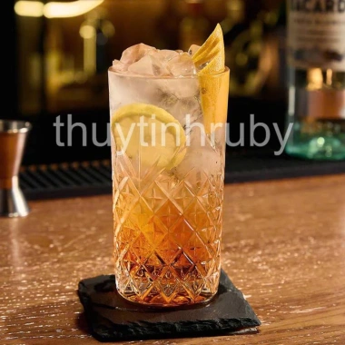 Set 6 ly thủy tinh Hiball ly sinh tố, ly cafe, ly soda, ly ống cao, giá 159.000 VND