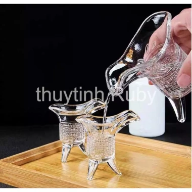 Set 6 ly uống rượu đế vương - Ly shot phong cách hoàng gia, giá chỉ 37.000₫