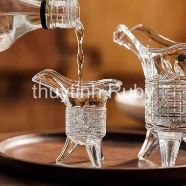 Set 6 ly uống rượu đế vương - Ly shot phong cách hoàng gia, giá chỉ 37.000₫