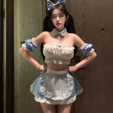 Set 6 Món Cosplay Hầu Gái Cute 9.329 Giá chỉ 98.000đ, giảm 23% - Trang phục anime