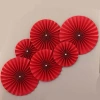Set 6 Quạt Giấy Đỏ Đầu Lân Dán Tường Trang Trí Tết 2.026 Trung Thu Giá 36.000 VND 7