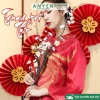 Set 6 Quạt Giấy Đỏ Tròn Trang Trí Tết - Dán Keo Sẵn, Giá Ưu Đãi 7.000₫ 6