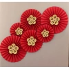 Set 6 quạt giấy trang trí Tết Phương Decor, trang trí lớp học, nhà hàng, văn phòng, giá 28.000₫ 10