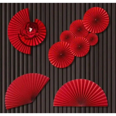 Set 6 Quạt Ngọc Trang Trí Tết - Giá Ưu Đãi 15.000đ, Tiết Kiệm 3.200đ 2