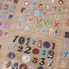 Set 6 tấm sticker CHỮ CÁI VÀ SỐ - Nhiều chất liệu dán trang trí Sổ Bullet Journal, Scrapbook, Thiệp - Giá 24.500₫ 8