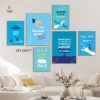 Set 6 Tranh Dán Tường Động Lực - Truyền Cảm Hứng Văn Phòng Huyền My Decor 9