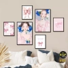 Set 6 tranh decor treo tường, dán tường kèm băng dính, trang trí phòng khách, phòng ngủ, giảm giá 96.000 VND 8