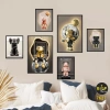 Set 6 tranh decor treo tường, dán tường kèm băng dính, trang trí phòng khách, phòng ngủ, giảm giá 96.000 VND 9
