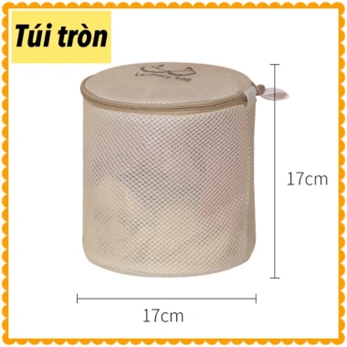 SET 6 túi giặt 2 lớp khóa kéo bảo vệ quần áo trong máy giặt - đa kích cỡ 5