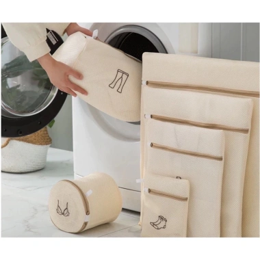 SET 6 Túi giặt máy giặt 3 lớp bảo vệ quần áo, đồ lót - Giá chỉ 98.900₫